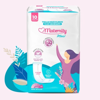 Toalla Multi-Fluidos Maternity Maxi