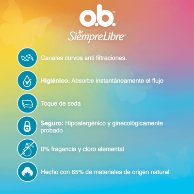 Tampón o.b. Medio Digital