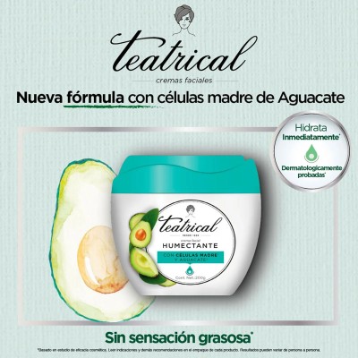 Crema Facial Teatrical Humectante