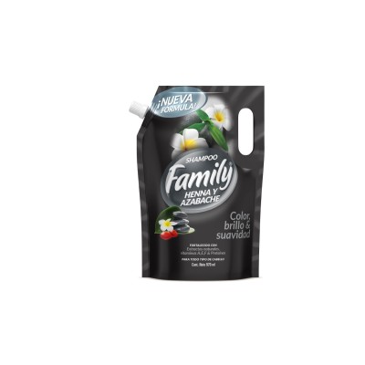 Shampoo Family Henna y Azabache Doypack