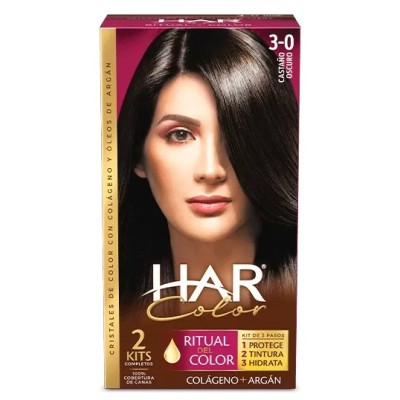 Tinte Har 3-0 Castaño Oscuro