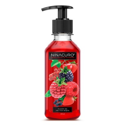 Jabón Líquido Ninacuro Frutos Rojos