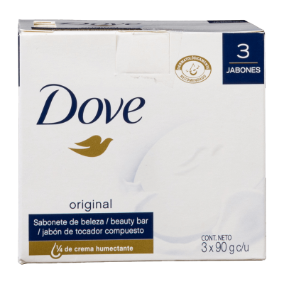 Jabón Dove Original x3
