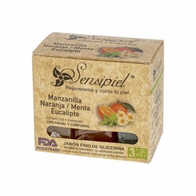 Jabón de Glicerina Sensipiel x3