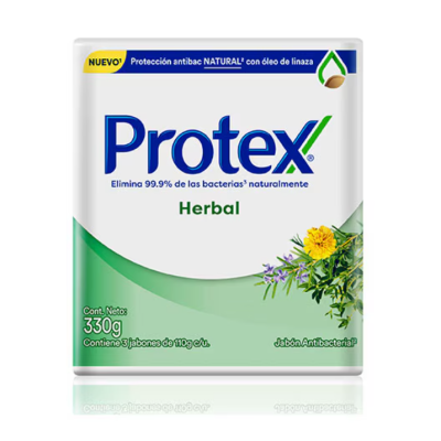 Jabón Protex Herbal x3