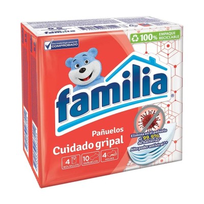 Pañuelo Familia Cuidado Gripal x4