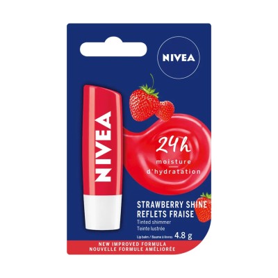 Bálsamo Labial Nivea Fresa