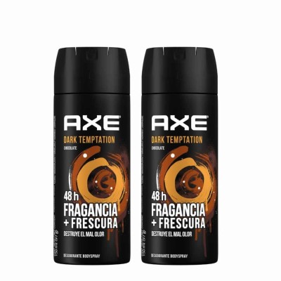Desodorante Axe Dark Temptation Spray x2