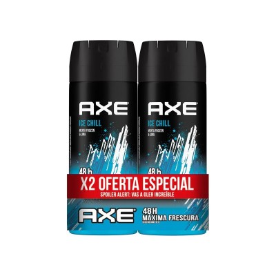 Desodorante Axe Ice Chill Spray x2