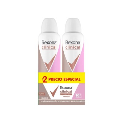 Desodorante Rexona Clinical Spray x2